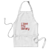 I love my library aprons by smallhandsdesigns I love my library aprons