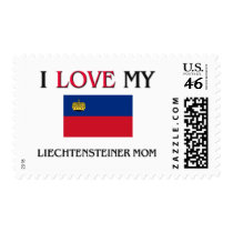 I Love My Liechtensteiner Mom postage