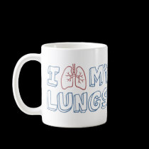 I Love My Lungs mugs