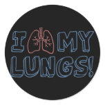 I Love My Lungs Sticker