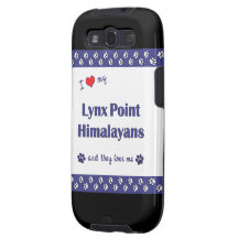 I Love My Lynx Point Himalayans (Multiple Cats) Galaxy S3 Cover