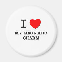 I Love My Magnetic Charm