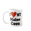 I Love My Maine Coon Coffee Mug by janbalaya I Love My Maine Coon Coffee Mug