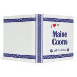 I Love My Maine Coons (Multiple Cats) binders