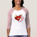 Ladies 3/4 Sleeve Raglan (Fitted)