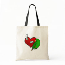I Love my Male Vosmaeri Eclectus Bag