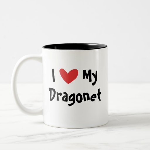 I Love My Mandarin / Dragonet Fish Coffee Mug