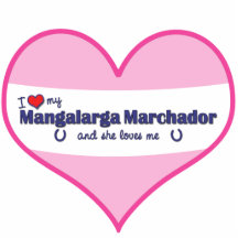 I Love My Mangalarga Marchador (Female Horse) Photo Cut Outs