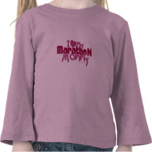 I Love My Marathon Mommy T Shirt