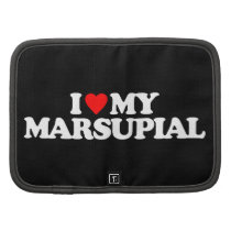 I LOVE MY MARSUPIAL FOLIO PLANNER