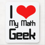 I love my math geek mouse mat