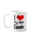 I love my math geek mug
