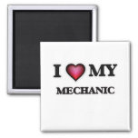 I love my Mechanic 2 Inch Square Magnet