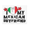 I Love My Mexican Boyfriend postcards by Funny_Mexican_TShirt I Love My Mexican Boyfriend postcards