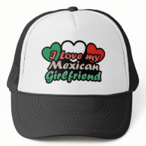 I Love My Mexican Girlfriend Mesh Hat
