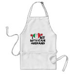 I Love My Mexican Husband Aprons