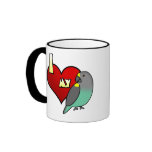 I Love my Meyers Parrot Coffee Mugs