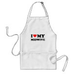 I Love My Midwive Apron