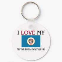 I Love My Minnesota Boyfriend keychains by flagshirt I Love My Minnesota Boyfriend keychains