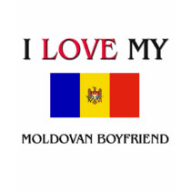 I Love My Moldovan Boyfriend t-shirts