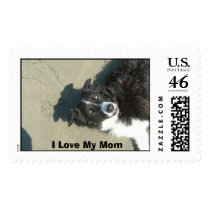 I Love My Mom postage