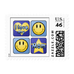 I Love My Mom Stamps