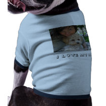 I Love My Mom Shirt pet clothing