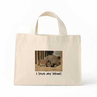 I love my Mom! Tote bag