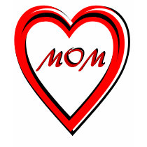 I Love My Mom t-shirts by nuclearswan I Love My Mom t-shirts