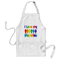 I Love my Mommies aprons by BoogieMonst I Love my Mommies aprons