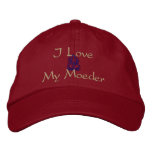 I Love My Mother In Afrikaans Red Baseball Cap