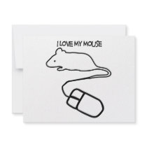 I Love My Mouse invitations by TotallyRandom I Love My Mouse invitations