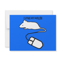 I Love My Mouse invitations by TotallyRandom I Love My Mouse invitations