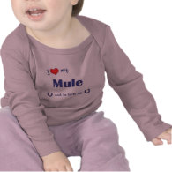 I Love My Mule (Male Mule) Shirt