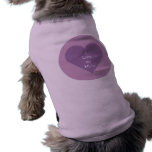 I love my mum dog sweater pet clothing