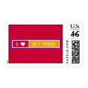 I Love My Mum Stamps