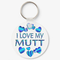 I Love My Mutt keychains by TLArnold4 I Love My Mutt keychains
