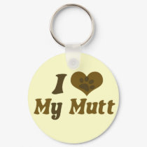 I love my mutt keychains by EllesPlanet I love my mutt keychains