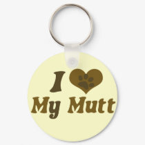 I love my mutt keychains by EllesPlanet I love my mutt keychains