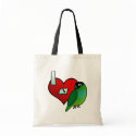 I Love my Nanday Conure bags