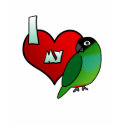 I Love my Nanday Conure T-Shirt