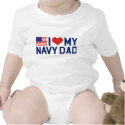 I LOVE MY NAVY DAD t-shirts by Jill311 I LOVE MY NAVY DAD t-shirts
