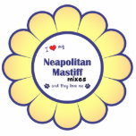 I Love My Neapolitan Mastiff Mixes (Multiple Dogs) Acrylic Cut Out