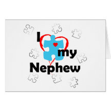I Love My Nephew - Autism Cards
