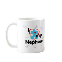 I Love My Nephew - Autism Mug