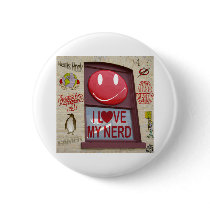 I Love My Nerd buttons
