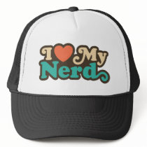 I Love My Nerd hats