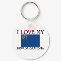 I Love My Nevada Grandma keychains by flagshirt I Love My Nevada Grandma keychains