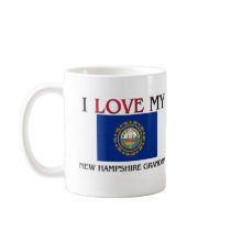 I Love My New Hampshire Grandma mugs by flagshirt I Love My New Hampshire Grandma mugs
