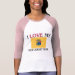 Ladies 3/4 Sleeve Raglan (Fitted)